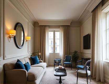 Appartement haussmannien rénové à Paris